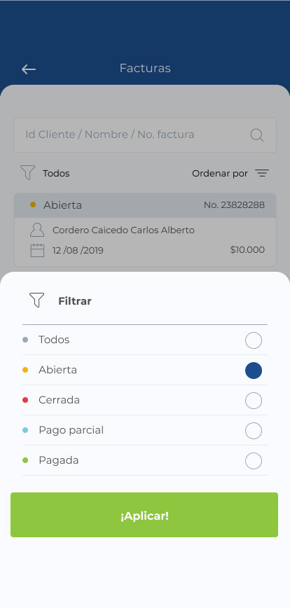 ¡Facturas electrónicas en tu celular!